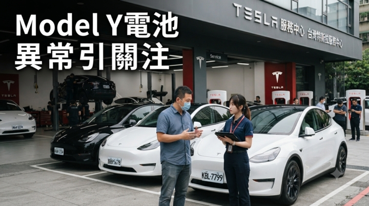 Tesla Model Y電池異常傳聞引車主回廠檢修　臺灣中和、臺中服務中心排隊潮引關注