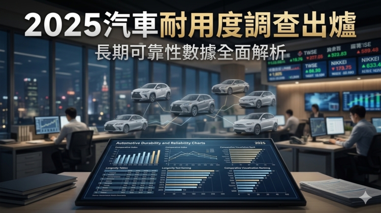 最新耐用車排行榜曝光，日系車稱霸