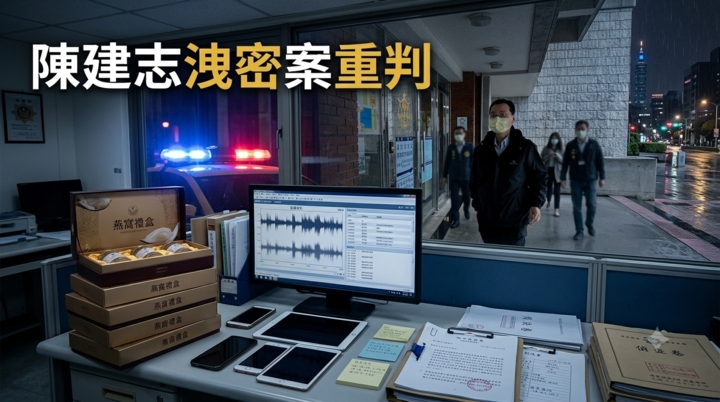 前北市刑大隊長陳建志與地下匯兌業者涉喝花酒收燕窩洩掃蕩情資 士林地院重判10年6月震撼警界
