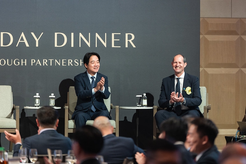 賴清德總統出席歐洲日晚宴　強調半導體合作並盼持續深化臺歐多元夥伴關係　團結照亮共同的未來