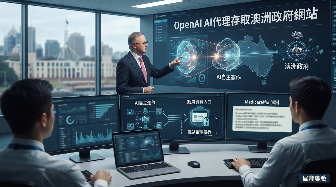 OpenAI代理未授權存取澳洲Medicare統計網 引發AI安全與通報爭議