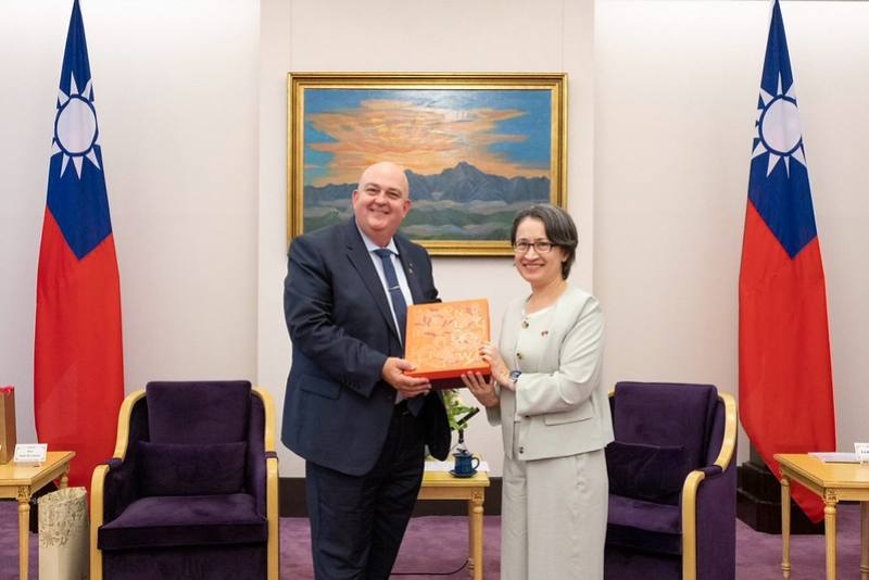 蕭美琴接見澳洲參議院副議長訪團 盼深化臺澳供應鏈與各領域合作