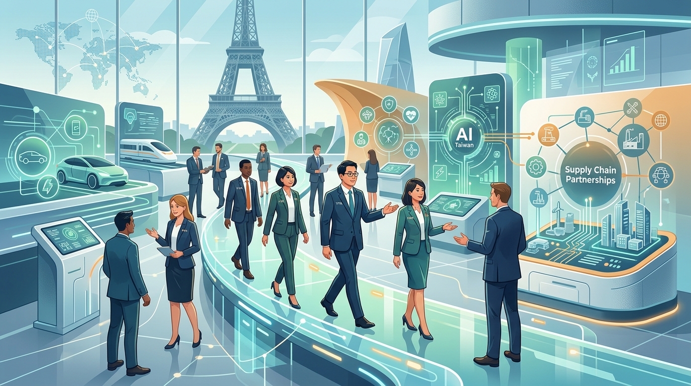 國科會TTA領近百新創產業鏈登VivaTech　齊攻歐洲市場商機展現臺灣科技實力