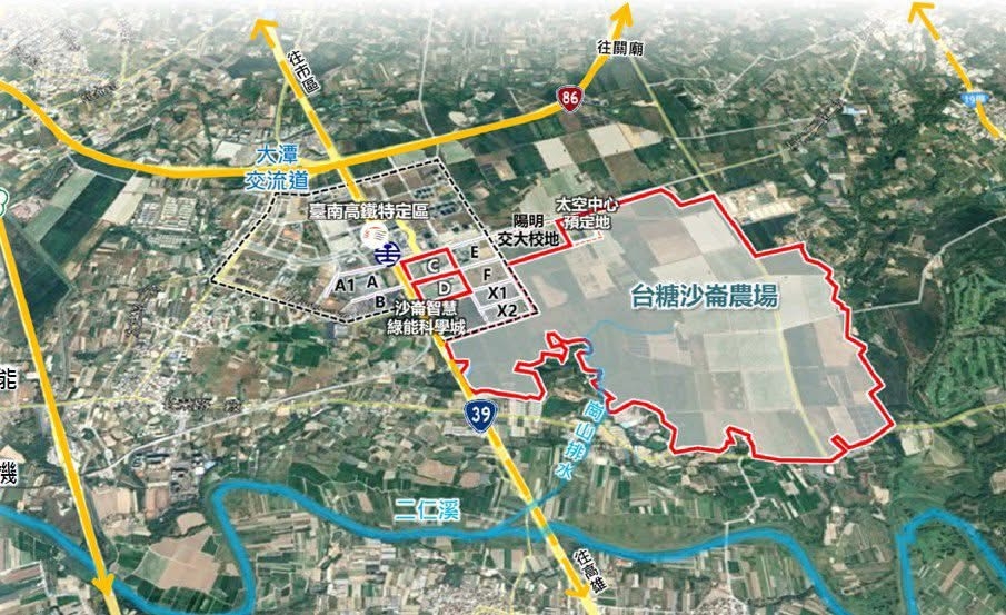 沙崙生態科學園區籌設計畫順利過關，南科第四期將打造完整科技S廊帶與智慧產業聚落