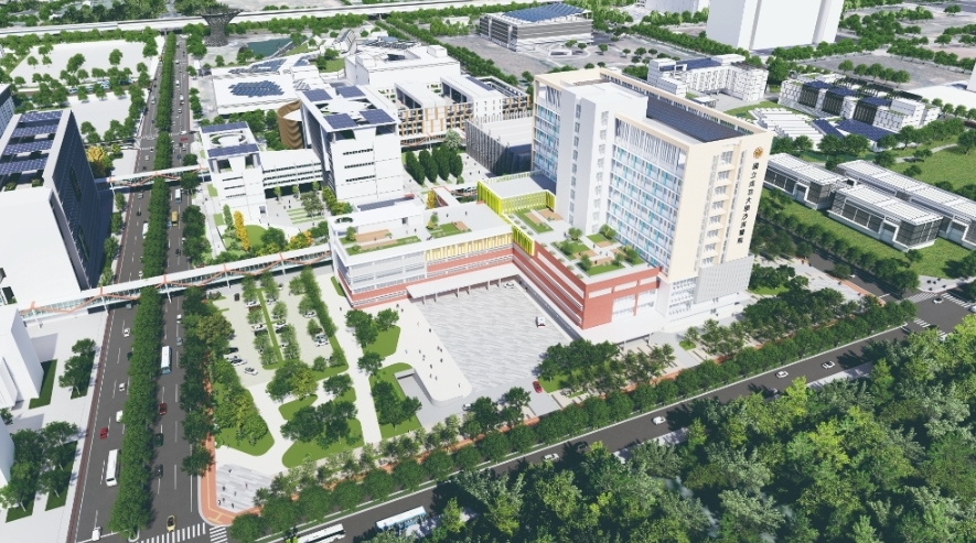 「沙崙醫療服務與創新園區第一階段(F區第一期)沙崙醫院新建統包工程」啟動 臺南664床智慧醫療新地標正式公開招標