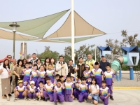 臺南市長黃偉哲開箱鄭成功紀念公園新遊具　臺南安南區打造寓教於樂親子新景點