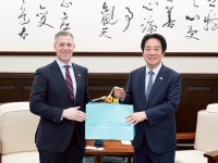 賴清德總統接見美國參議員訪團　強調以實力確保和平深化臺美關係