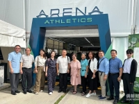 駐菲大使周民淦參訪納卯Arena Athletics 肯定僑界投入新興運動