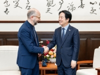 賴清德接見德國國會跨黨派訪團 盼深化資安與國防合作