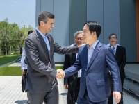 賴清德總統偕巴拉圭總統貝尼亞參訪南部科學園區　聚焦AI與半導體發展