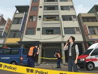台中75歲婦人墜樓亡！ 　檢警調查中