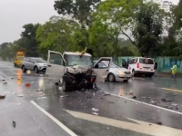 花蓮無病患救護車雨天鳴笛行駛 衝對向撞2車釀1死4傷