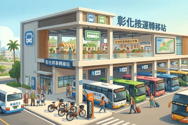 彰化二林轉運站10月1日啟用 整合14條客運路線提升西南角交通
