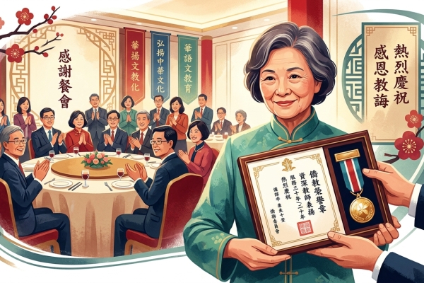 亞特蘭大華人活動中心舉辦教師感謝餐會 表揚資深華語教育者