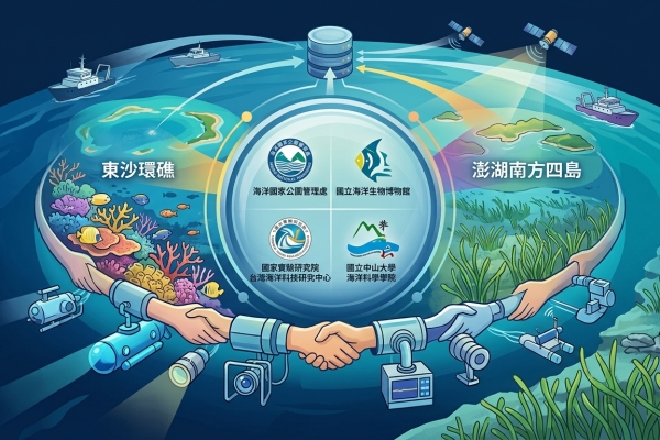 國家公園署海管處攜手科研機構　築起海洋保育防線