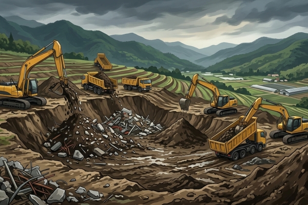 土地出租要小心！環檢警送辦37人棄土集團 揭密徐姓主嫌非法操作手法