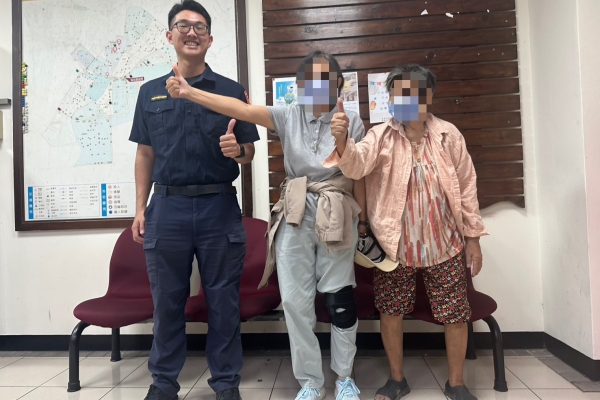 75歲婦南下探女獨自散步迷途！警靠監視器「一路追」9小時大寮尋回