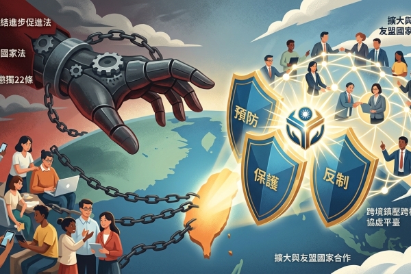 因應中共《民族團結進步促進法》 卓揆：從「預防」、「保護」、「反制」三面向著手 成立院層級「跨境鎮壓跨機關協處平臺」、擴大與友盟國家合作