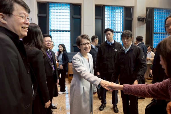 聖誕聯合禮拜溫馨登場　蕭美琴副總統讚揚長老教會以陪伴與關懷傳遞愛與盼望守護臺灣