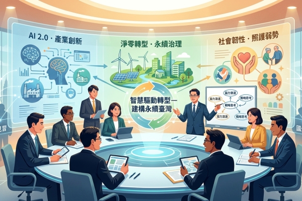 出席國家政務及高階領導研究班開訓典禮 卓揆提三大期許勉勵學員勇於創新思維、深化團隊合作