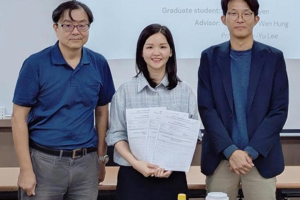 黃金博士人才培育成果　南臺科大越南博士生阮海燕獲國科會48萬元獎助　成全臺唯一私立科大得獎者
