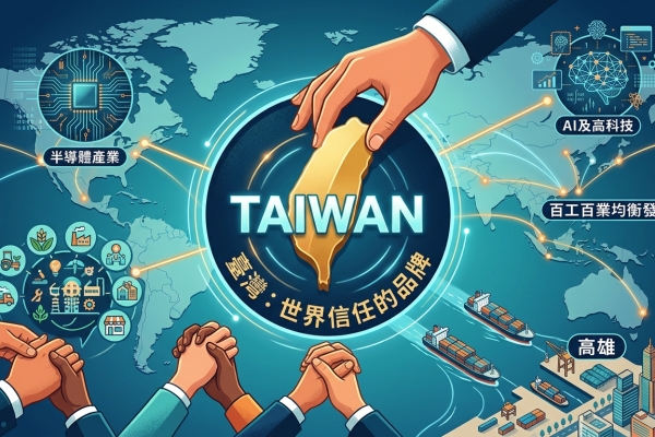 副總統：臺商是臺灣連結世界的重要力量　讓「臺灣」成為世界信任的品牌
