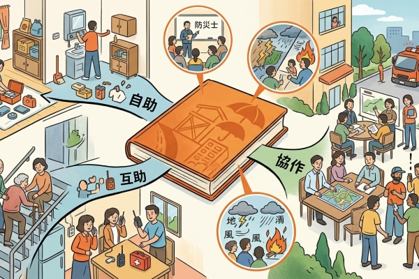 內政部完成編印《公寓大廈減災防護指引》 卓揆：讓人人懂防災、社區能自救 落實「全社會防衛韌性」目標