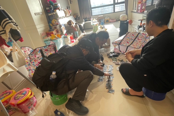 深夜公園販毒驚人 海巡臺中隊查獲大麻、咖啡包及愷他命倉儲  市價破千萬
