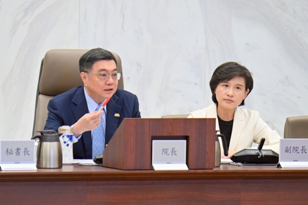面對反貪與國安挑戰，主持中央廉政委員會的行政院長卓榮泰推動強化廉政制度、跨機關協作　打造公平、透明、誠信社會