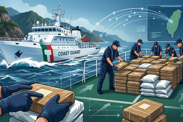 卓揆肯定海巡破獲814公斤毒品 明年編百億預算強化執法量能