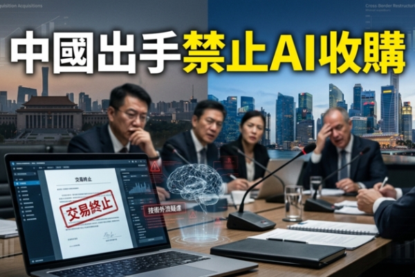 中國出手禁止 Meta 收購 Manus AI 技術外流疑慮震撼全球科技圈