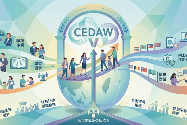 CEDAW第5次國家報告國際審查會議開幕 鄭副院長：致力追求性別平權 實踐性別主流化及多元平權