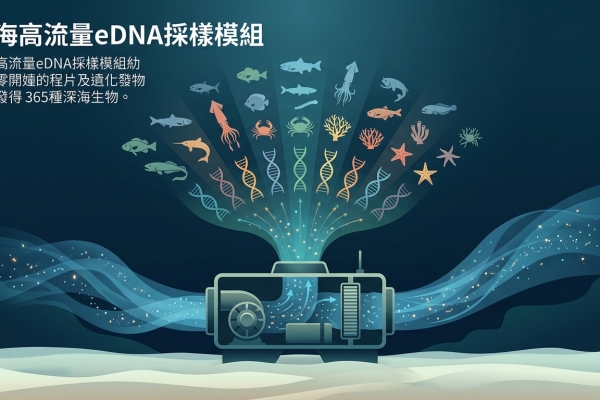 國研院深海高流量eDNA採樣模組　開啟生態探勘新途徑