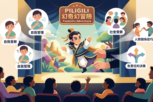 雲林縣府攜手霹靂　用布袋戲打造給孩子的情緒教育課