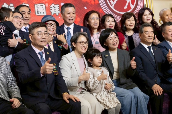 蕭美琴副總統出席新北市雲林同鄉會新春團拜　盼社會共同支持強化國防安全、讓國人安心拚經濟
