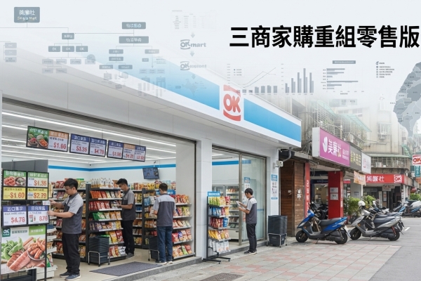 三商家購重組台北零售版圖　美廉社、OKmart明年納入富達零售