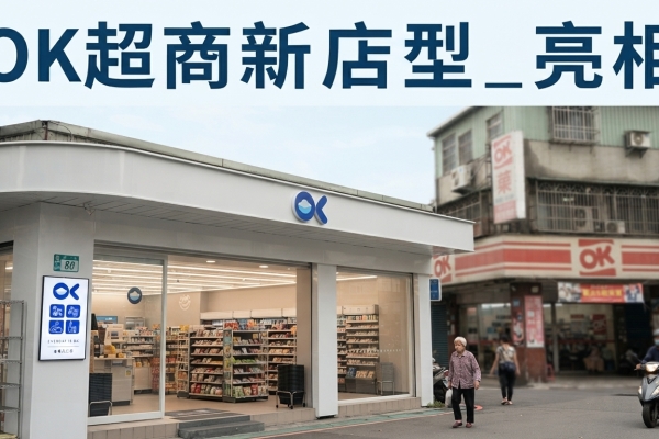 美廉社母公司三商家購收購OK超商後啟動門市改造　台灣雙品牌新店型與藍白LOGO曝光