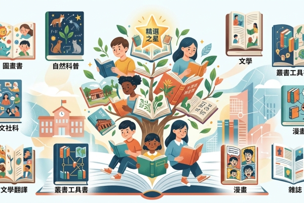 文化部公布第48次中小學生讀物選介 657種好書獲推介
