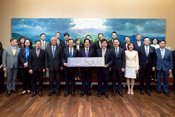 賴清德總統接見世衛行動團　盼臺灣持續參與全球健康體系