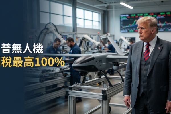 川普無人機關稅政策上路　美國祭最高100%稅率，無人機與國防股全面走強