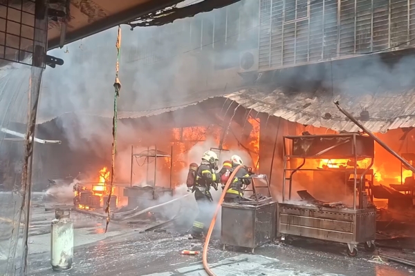 新莊公寓大火波及香舖 店家發聲明澄清：起火點為隔壁早餐店