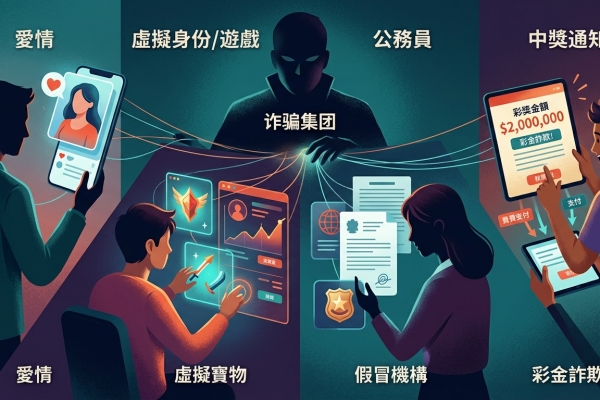 愛情、公務員、中獎通知全是劇本　詐騙集團如何精準狙擊你的心理弱點