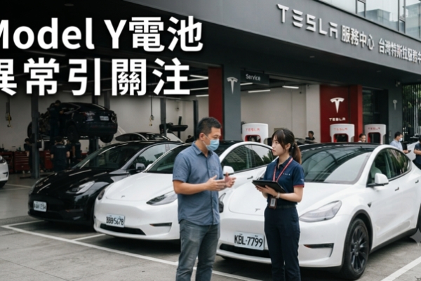 Tesla Model Y電池異常傳聞引車主回廠檢修　臺灣中和、臺中服務中心排隊潮引關注