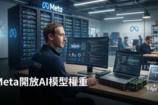 Meta開放AI模型權重震撼美國AI市場　祖克柏押注開放權重、挑戰OpenAI與Anthropic