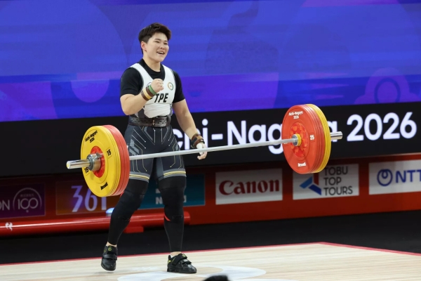 亞運台灣舉重第3面牌入袋 陳玟卉總和232公斤奪銀