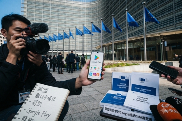 歐盟重罰Google違反數位市場法！Google搜尋、Google Play遭認定違規　歐盟開罰327億元