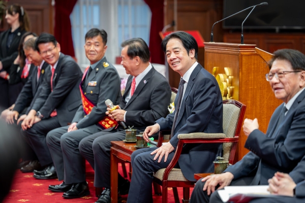 賴清德總統接見國際生命線台灣總會　感謝長期無私奉獻　盼公私協力完善心理健康支持體系