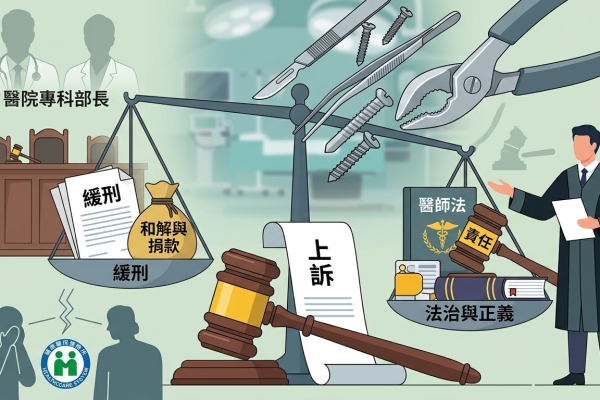 台中榮總2醫師讓醫材商代刀獲緩刑 中檢不服提上訴