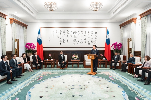 賴清德總統接見台灣工具機產業同業公會　臺美關稅談判完成　政府將持續支持產業穩健發展