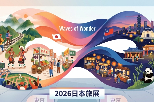 觀光署赴東京參與2026日本旅展 主打「24小時都好玩」搶攻日客